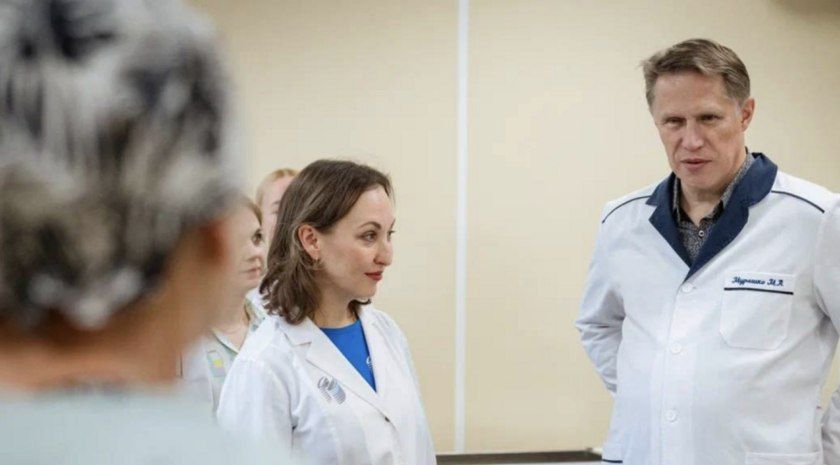 Глава Минздрава РФ Мурашко посетил Запорожскую область