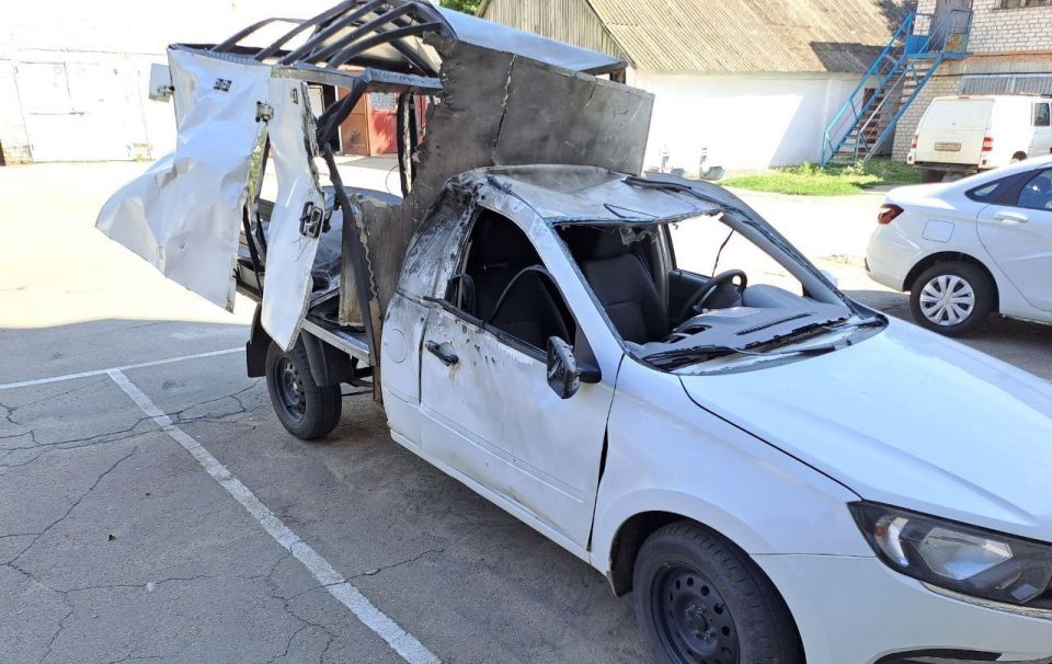 ВСУ ударили по машине ГУП «Почта Таврии»