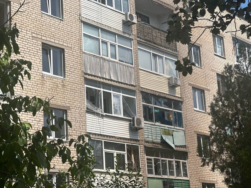 ВСУ обстреляли жилую многожэтажку в Васильевке