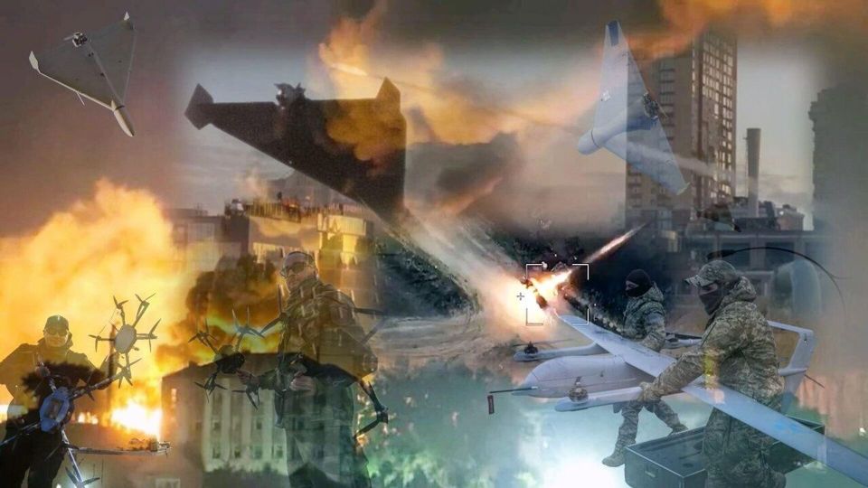 Российские "Герани" ударили по объектам ВСУ в оккупированной части ДНР