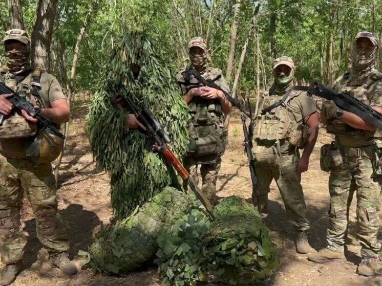 Маскировочные сети для бойцов СВО