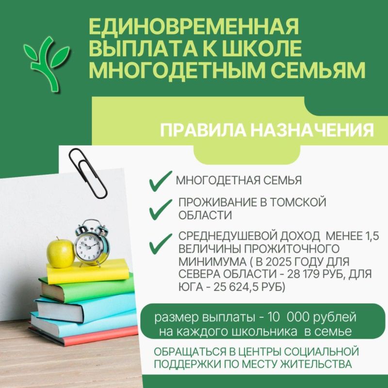 Томская область делится опытом с Приазовским муниципальным округом по поддержке многодетных семей к началу учебного года