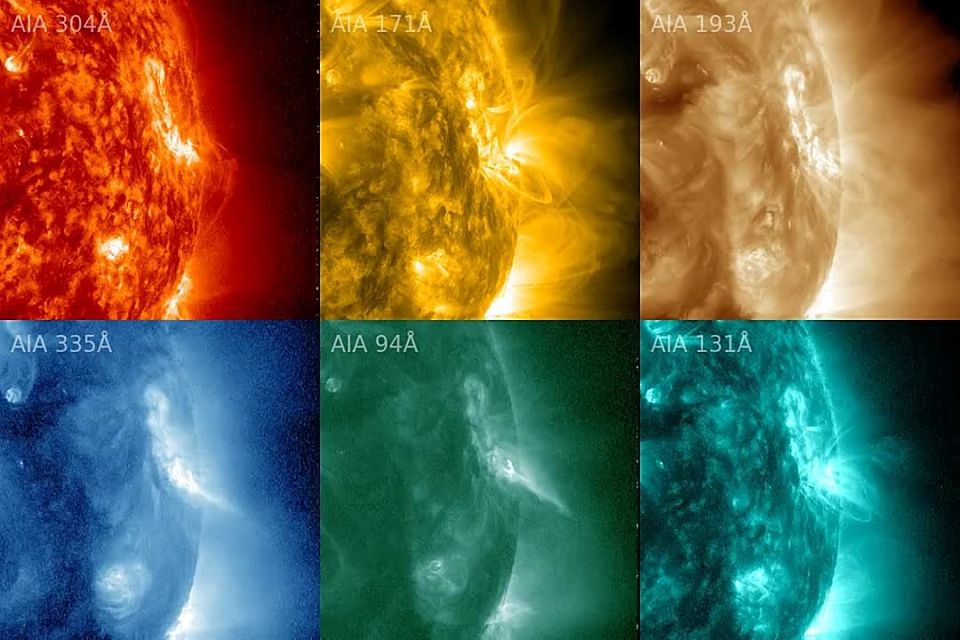 Опасная красота: взрывной выброс плазмы произошел на Солнце