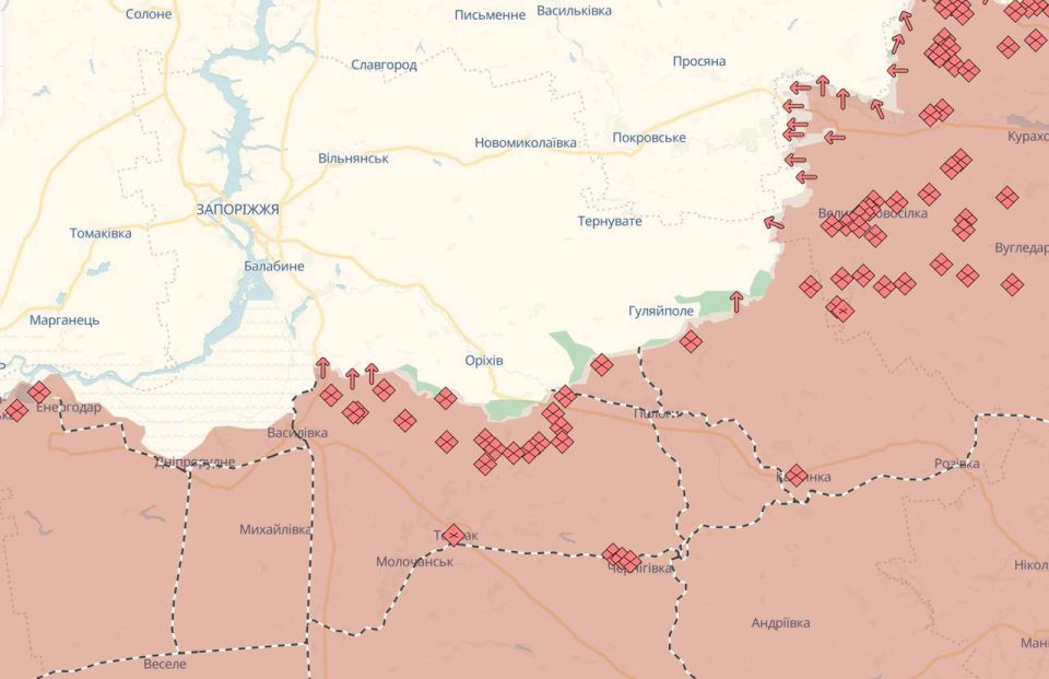 ВС РФ активно стягивают дополнительные силы и технику на Ореховское и Гуляйпольское направления в Запорожье, — спикер Сил оборони Юга Волошин