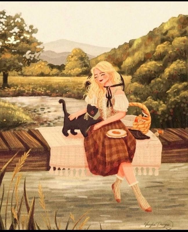 Август похож на догорающий костёр: греет слабо, но до чего же красив — глаз не отвести