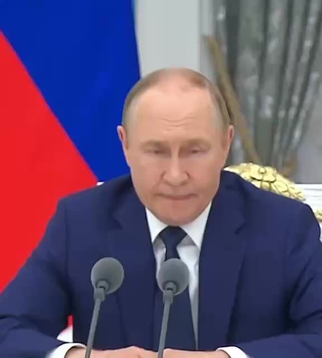 Фрагмент из выступления В.Путина