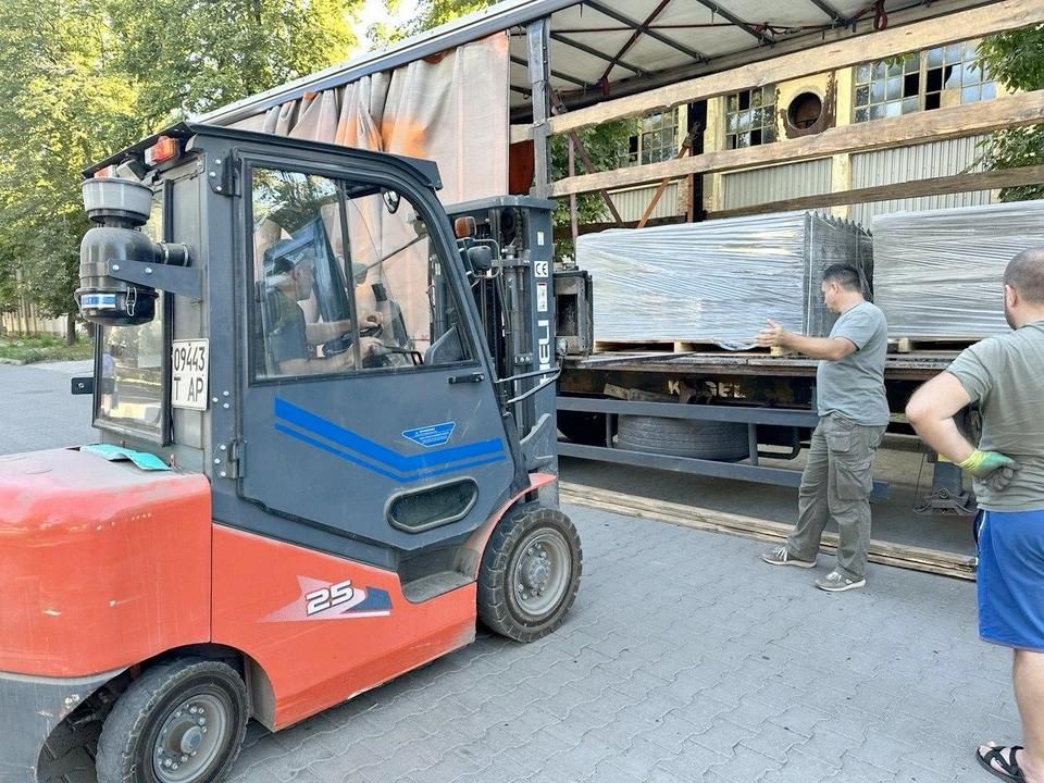 В Токмаке формируют резерв необходимых материалов перед отопсезоном