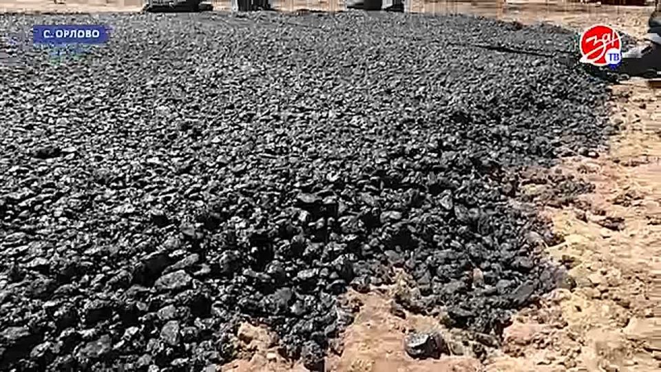 Завершается ямочный ремонт дороги от села Светлодолинское до Орлово