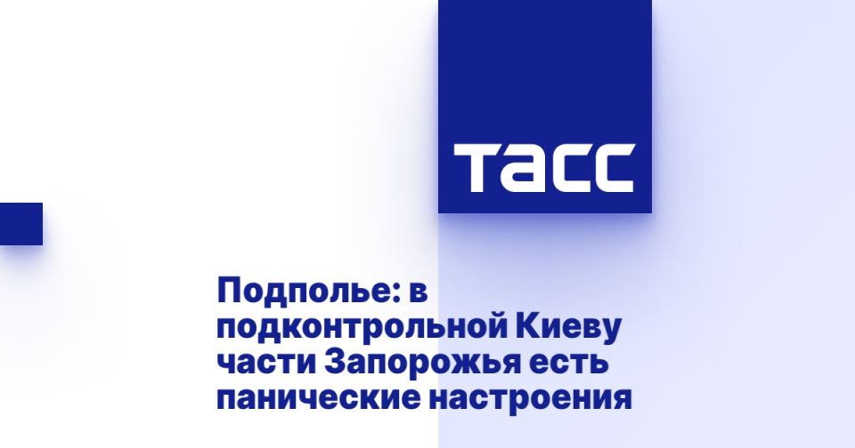 Подполье: в подконтрольной Киеву части Запорожья есть панические настроения