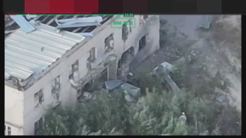 Херсонское направление. Военнослужащие 18 ОА ГрВ "Днепр" продолжают уничтожать живую силу противника в южной части села Никольское