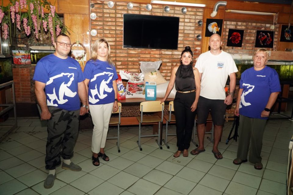 «Единая Россия» поддерживает зоологический клуб «Неон»