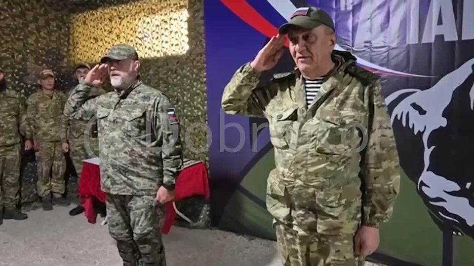 Глава Республики Северная Осетия – Алания Сергей Меняйло посетил бойцов отряда «Алания» Добровольческого корпуса, которые несут службу на Запорожском направлении