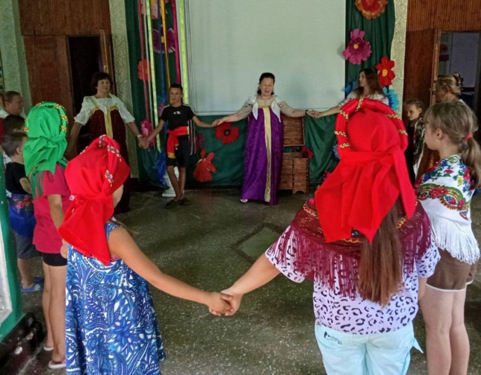 В Ефремовском Доме культуры состоялось мероприятие, приуроченное ко Дню Хоровода Мира