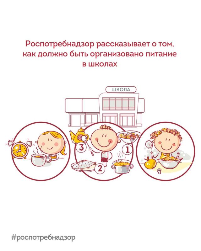 Учебный год приближается. Роспотребнадзор уделяет особое внимание питанию школьников
