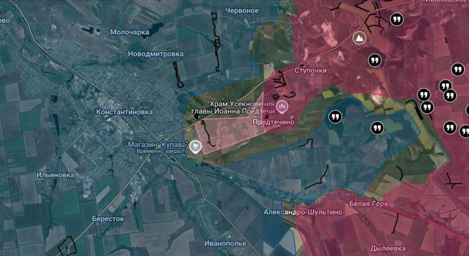 Начался штурм Константиновки