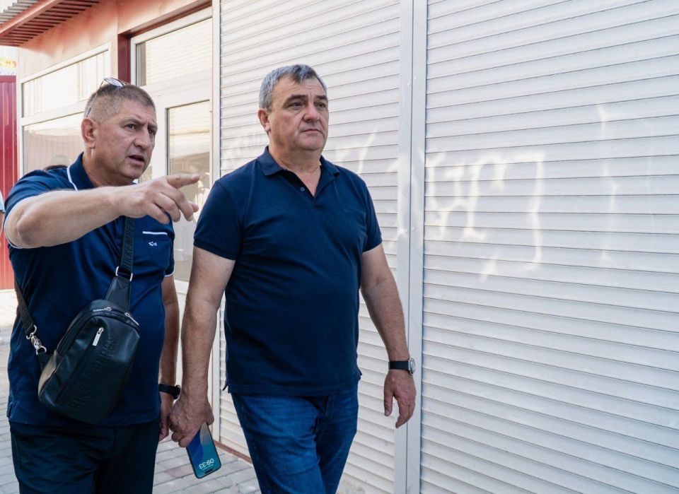 Реконструкция Кировского рынка в Мелитополе набирает обороты