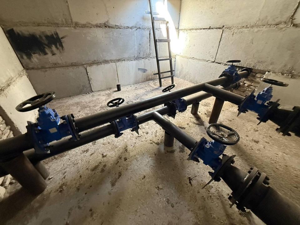 Бригада из Ингушетии завершила работы по прокладке трубопровода в Молочанске