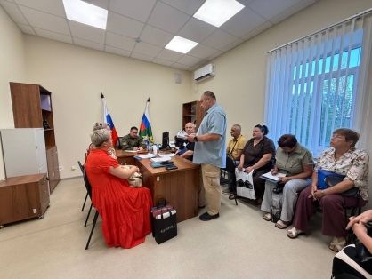 Руководитель регионального управления СК России провел личный прием граждан в Бердянске