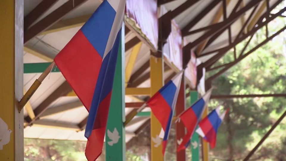 Дагестанские чемпионы провели мастер-класс для детей из Запорожской области