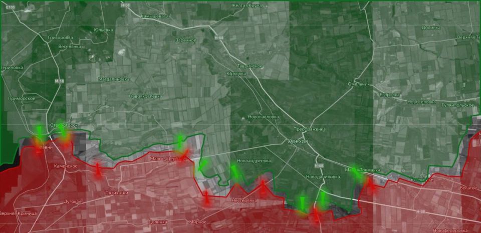 «На Запорожском направлении идут бои у Степногорска