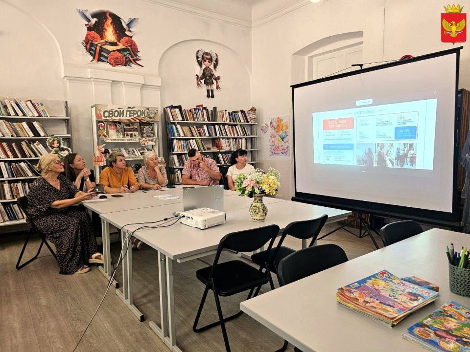 На этой неделе Центральная библиотека Приморска стала площадкой для телемоста между нашим городом и Мурманской областью