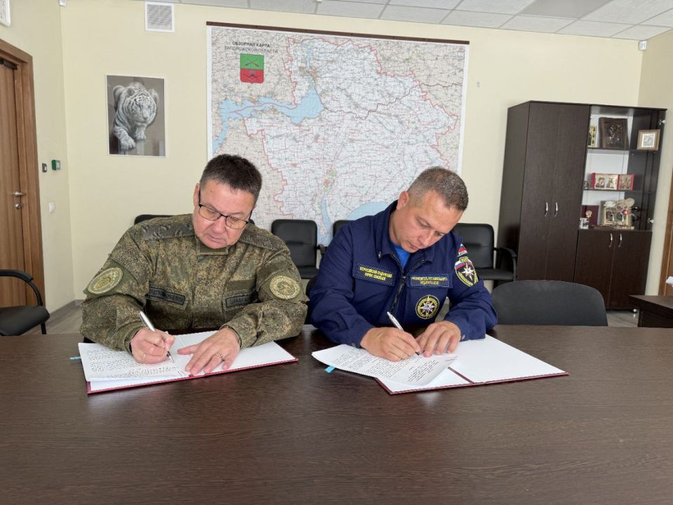 Запорожское региональное отделение ВСКС заключило соглашение со Следственным управлением СК России по Запорожской области