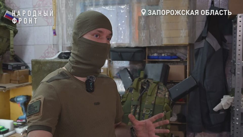 Народный фронт посетил производство РЭБ на запорожском направлении