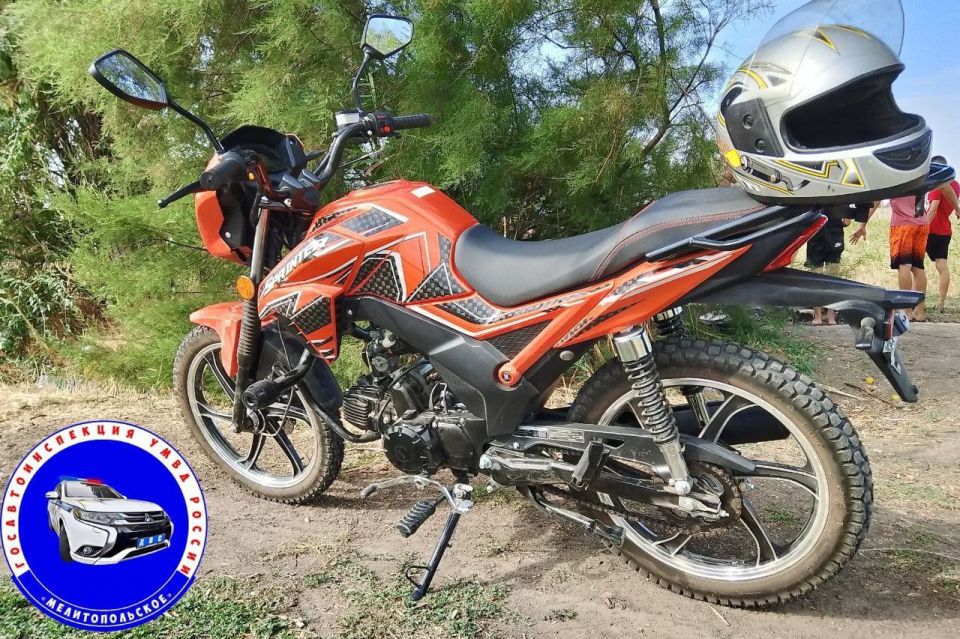 Сотрудники Госавтоинспекции выявили несовершеннолетнего водителя мототранспорта