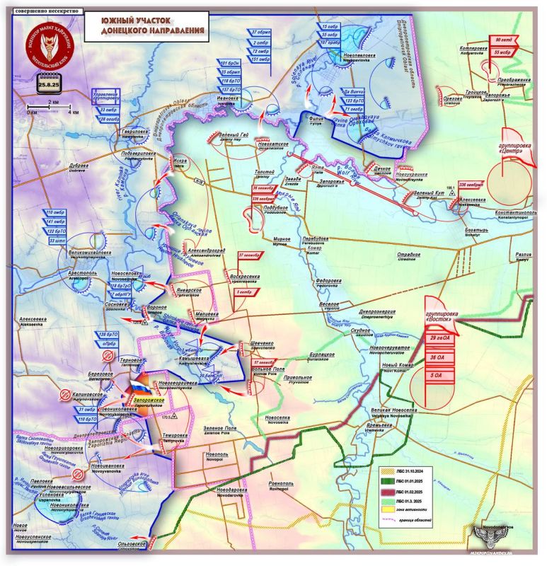 Марат Хайруллин: Армия России готовится выйти во фланг Гуляйпольскому узлу обороны ВСУ Короткая сводка с фронта 25 августа 2025 года