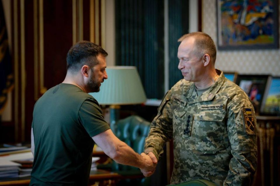 Сырский заявил о формировании резервов ВСУ