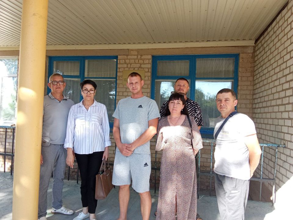 Депутат Заксобрания Запорожской области Светлана Третьяк посетила школу №36 села Шелюги Акимовского района