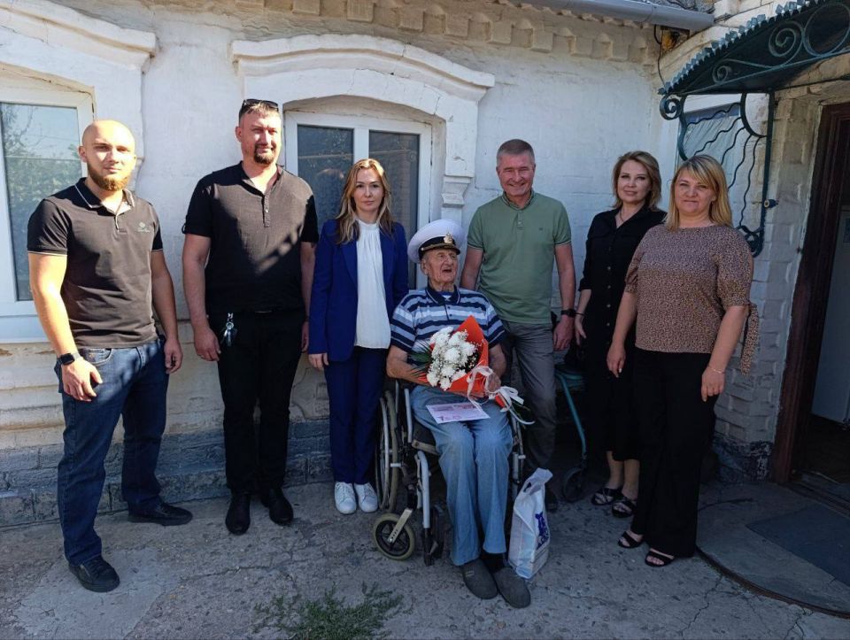 Алёна Трокай: В день окончания второй мировой войны навестили и поздравили ветеранов