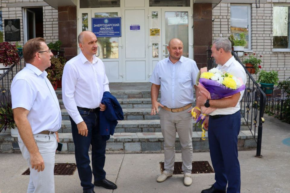 Максим Пухов: Не мог оставить без внимания наших будущих специалистов — студентов Энергодарского филиала Мелитопольского государственного университета!