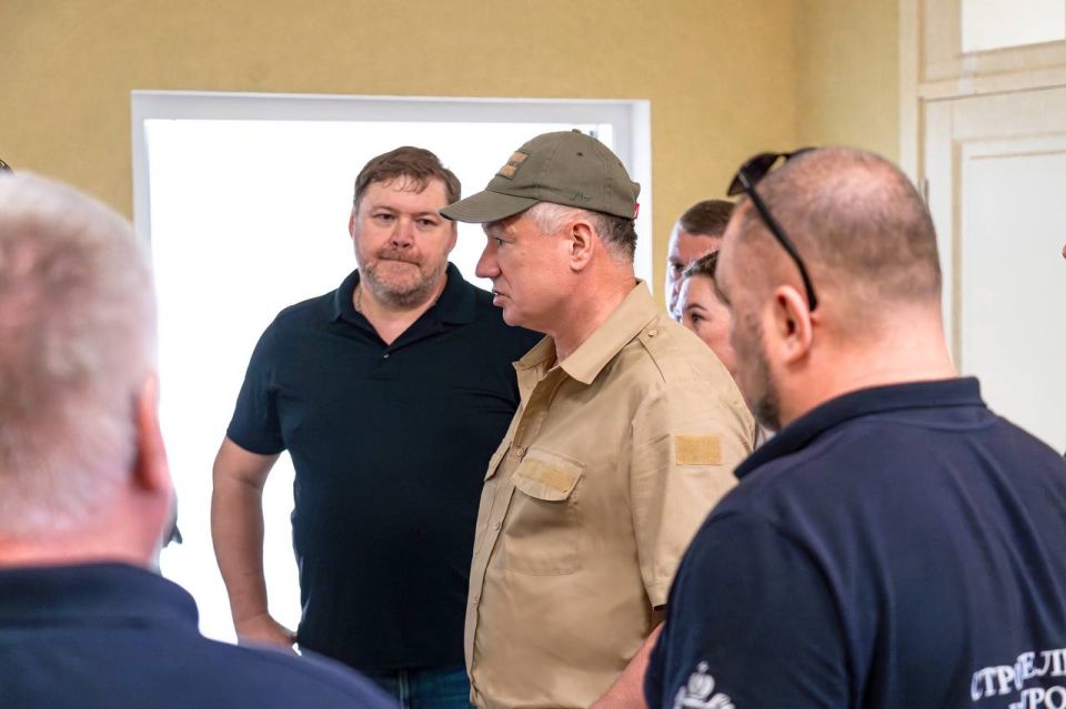 Марат Хуснуллин совершил рабочую поездку в Запорожскую область