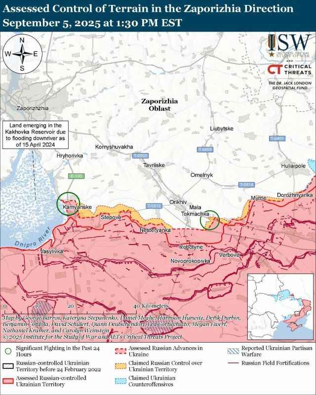 Враг признает продвижение наших войск на Запорожском направлении