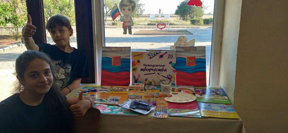 В клубные учреждения культуры МКУ «Акимовская ЦКС» поступают наборы для творчества