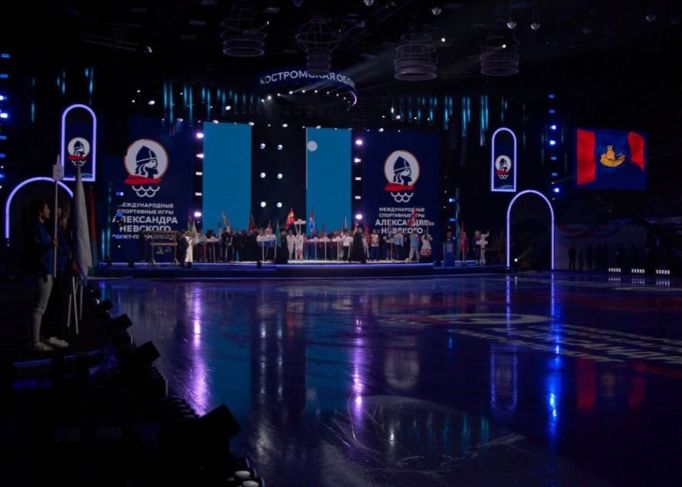 Церемония открытия Международных спортивных игр Александра Невского: Впечатляющее ледовое шоу уже позади, но вы можете увидеть всё!