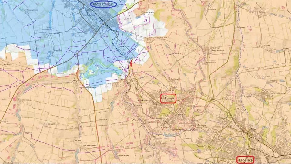 Михаил Онуфриенко: На ЮД направлении продолжается наступление ВС РФ с уже очевидной даже для особо одаренных целью – ударом с востока обойти хорошо укрепленные позиции пр.-ка в районе Гуляйполя, отрезая им логистику с севера