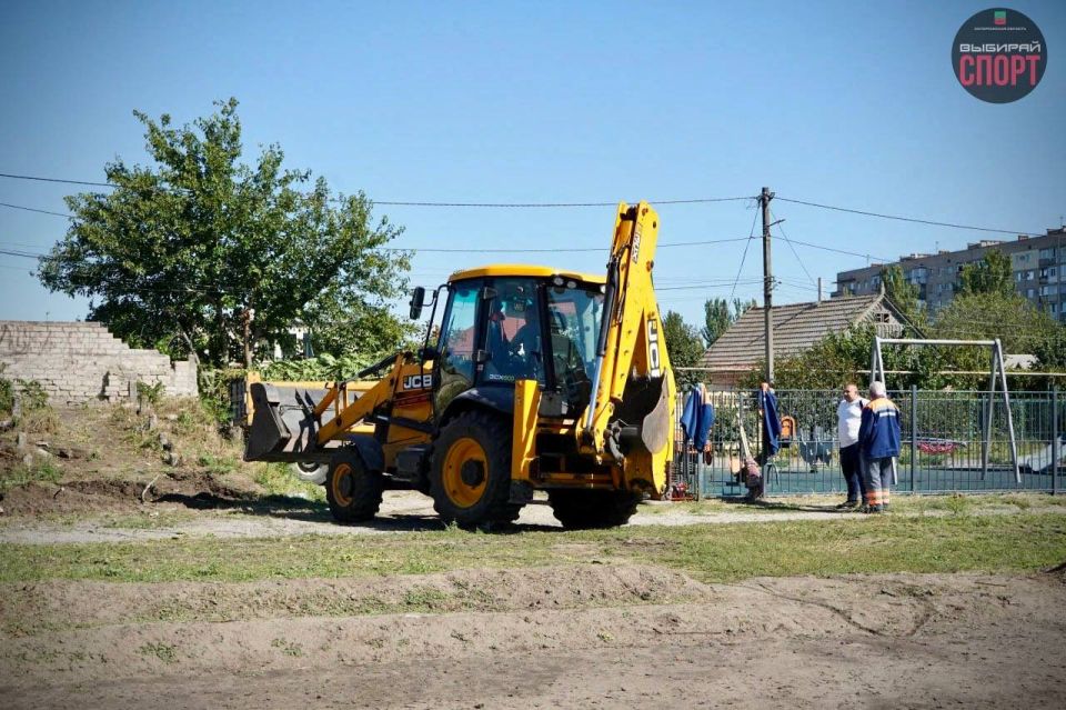 Развитие спортивной инфраструктуры в Запорожской области: строительство нового ФОКОТа в Мелитополе!