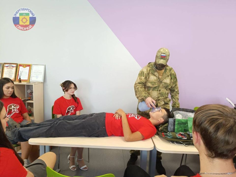 В СОШ №2 прошёл тренинг по тактической медицине