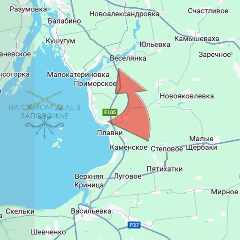 Вчера началась эвакуация жителей Веселянки в оккупированной киевским режимом части Запорожского района — укроСМИ