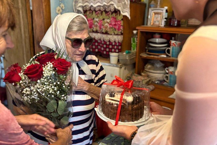 Жительница Бердянска отметила 100-летний юбилей