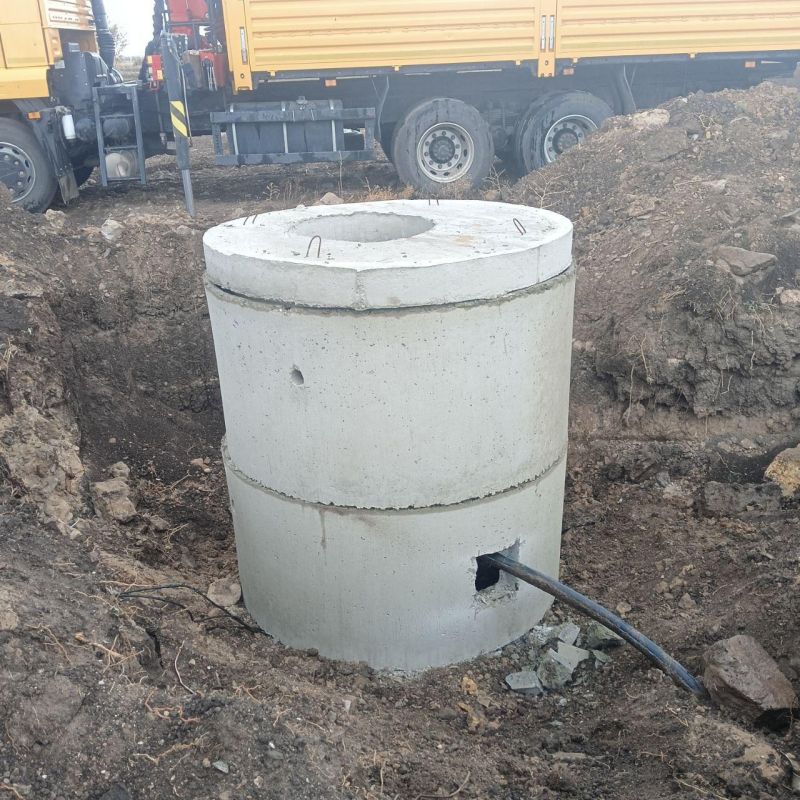 Ведутся работы по капитальному ремонту скважины в селе Розовка