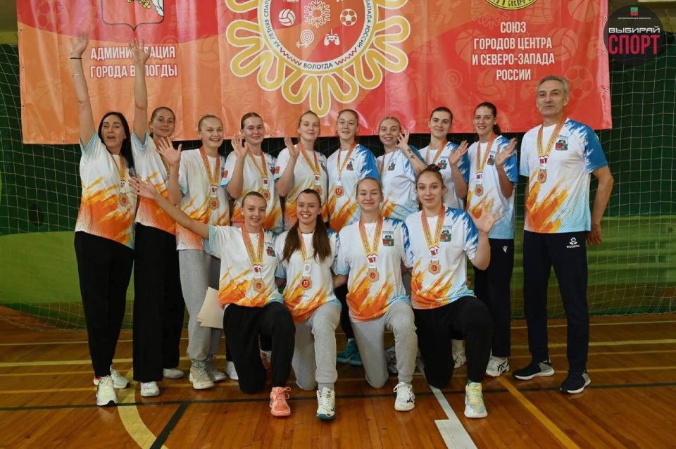 Волейболистка из Запорожской области - победитель XX Летней Спартакиады Союза городов Центра и Северо-Запада России!