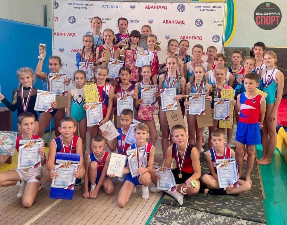 Открытый Кубок «Приазовья» по прыжкам на акробатической дорожке прошел в Бердянске
