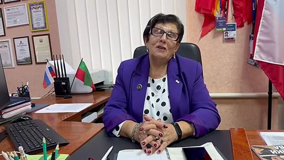 Директор Мелитопольской городской школы №5 Нина Петровна Воронина обратилась к своим будущим ученикам с прифронтовых территорий, их родителям и педагогам