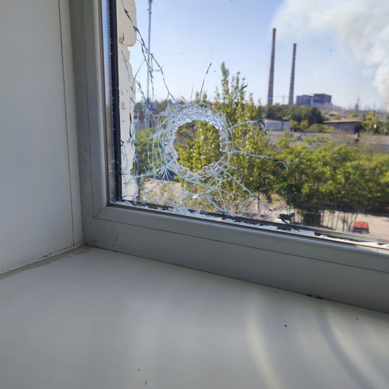 ВСУ нанесли артудар по Энергодару рядом с учебным корпусом филиала Мелитопольского Государственного Университета