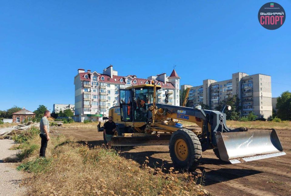 В Бердянске началось строительство нового ФОКОТа – спорт становится ближе!