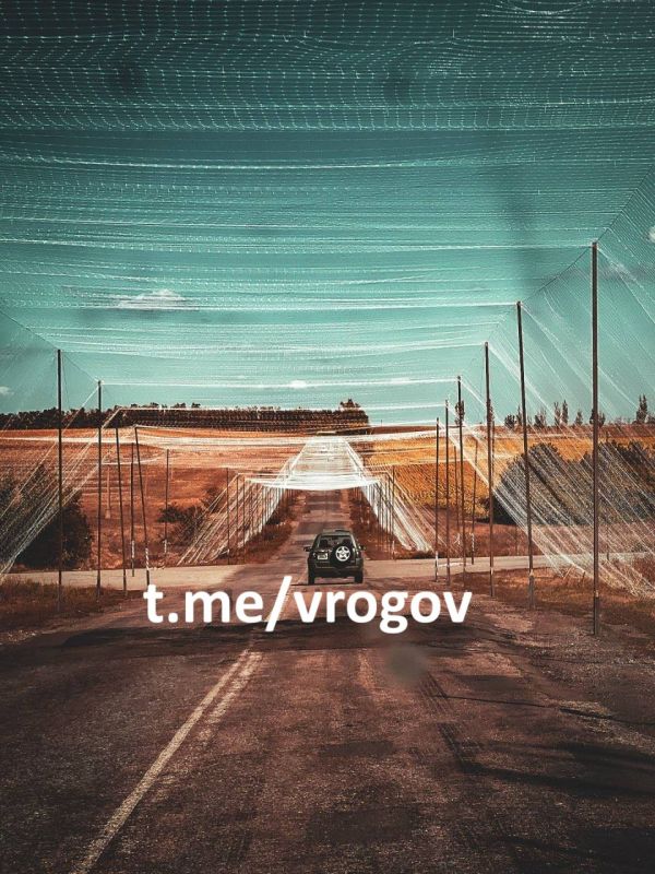 "Антидроновый туннель" на оккупированной нацистами территории ДНР