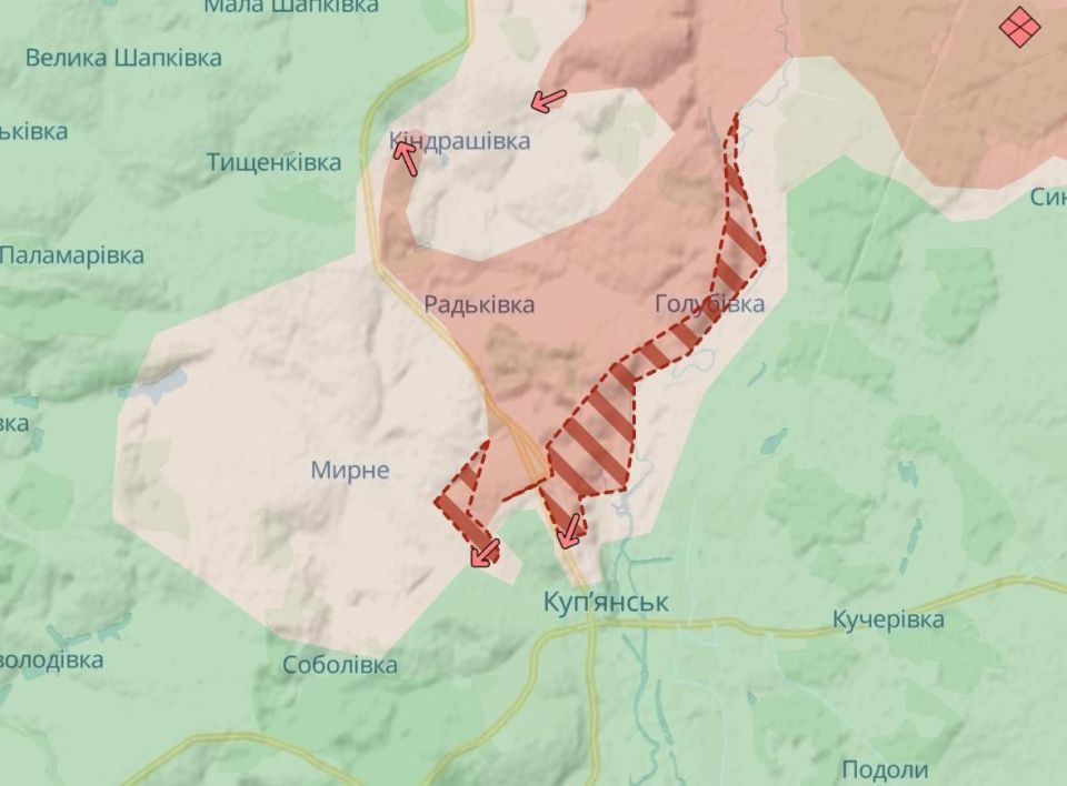 Юрий Баранчик: Согласно военному каналу противника, ВС России вошли в Купянск не только с северного направления, но и с северо-запада, закрепившись в жилых кварталах города